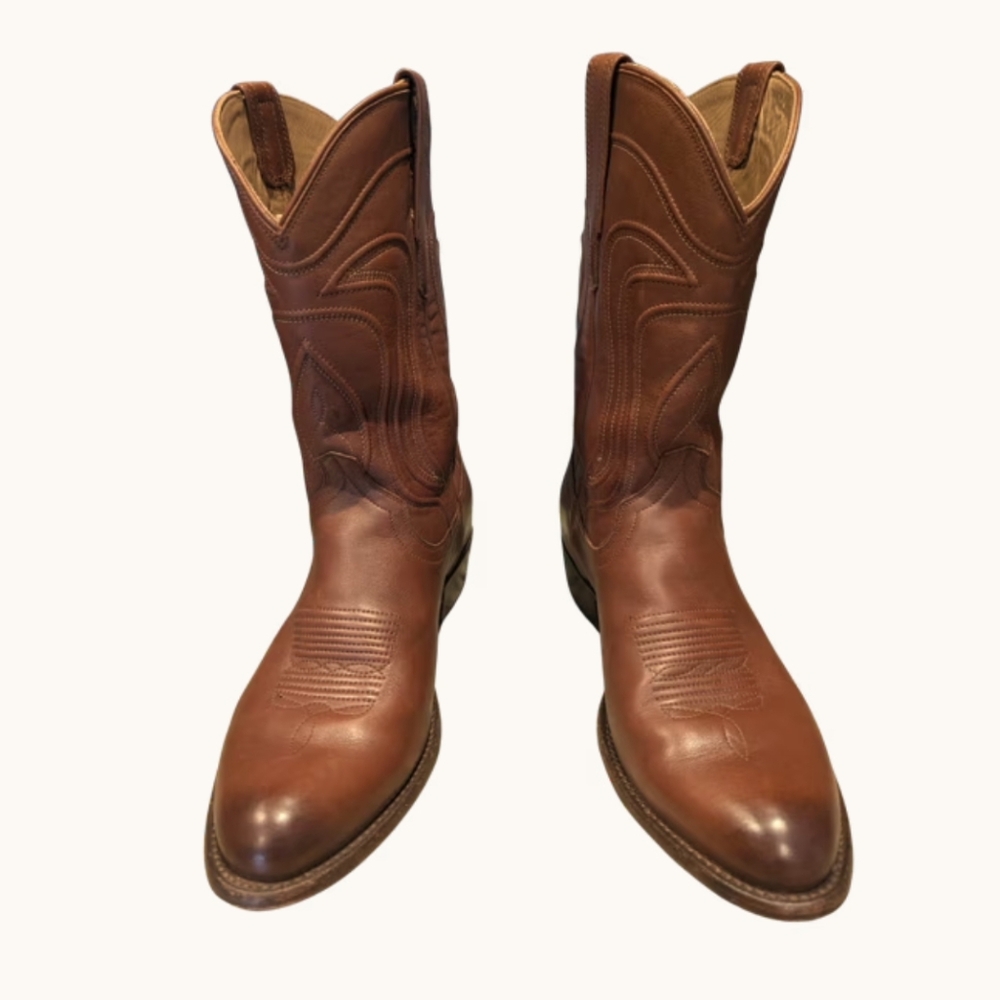 EUC Tecovas Cartwright Brown Western Cowboy Boots